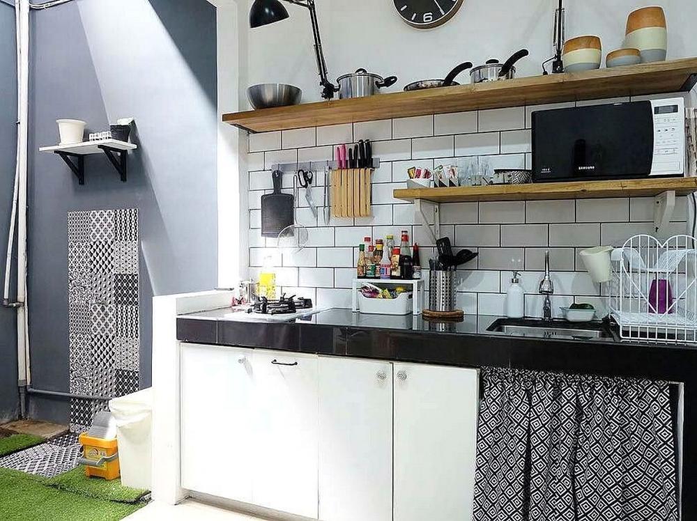 1. Dapur Di Ruang Terbuka